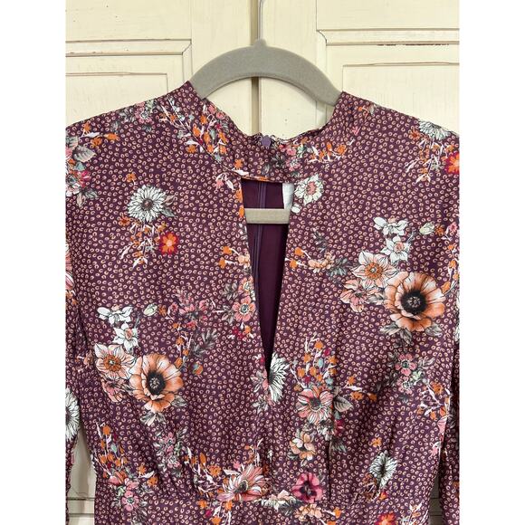 Lost + Wander size medium floral mini dress - Picture 3 of 6